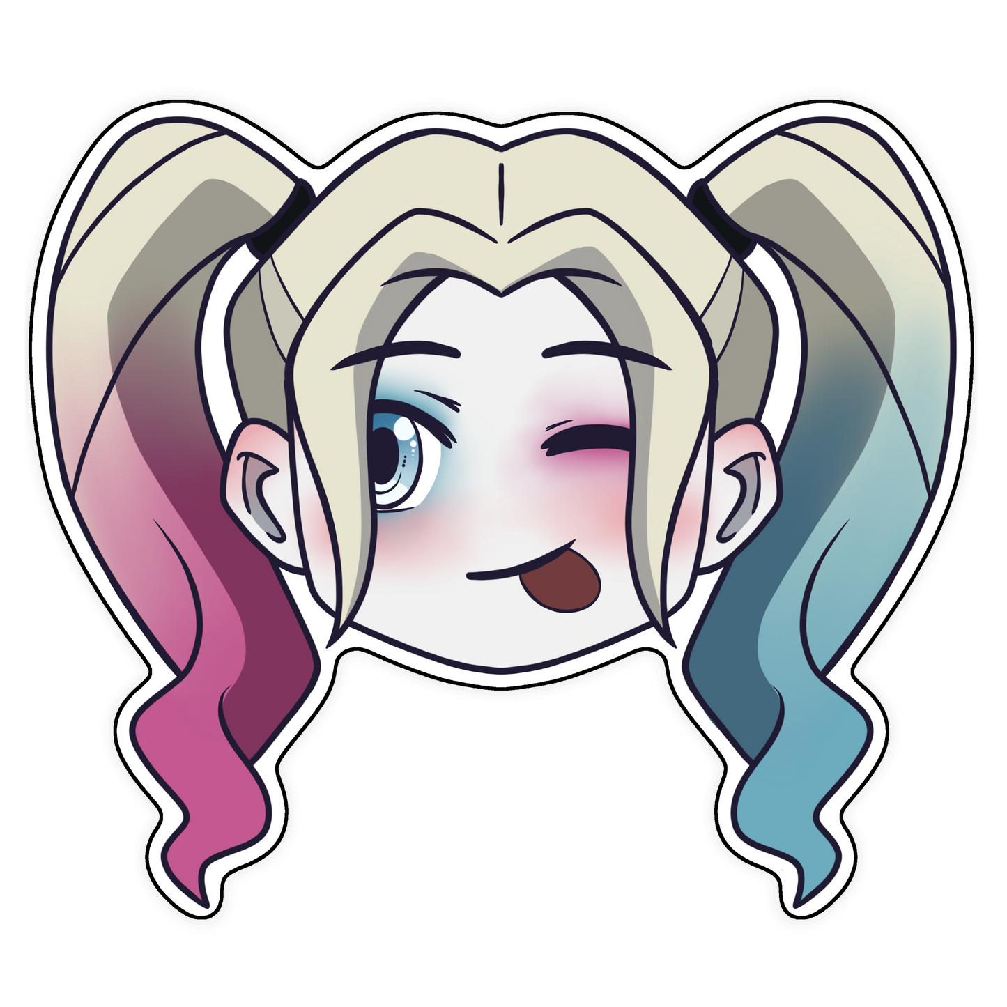 Harley Quinn Chibi Stickers