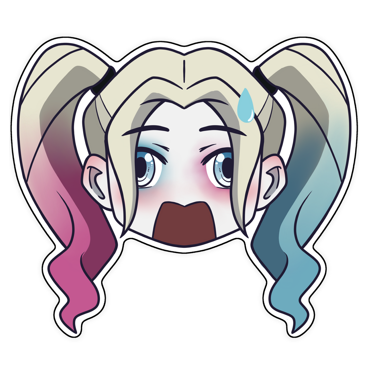 Harley Quinn Chibi Stickers