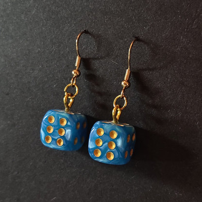 Dangly Die Earrings (One Dice)