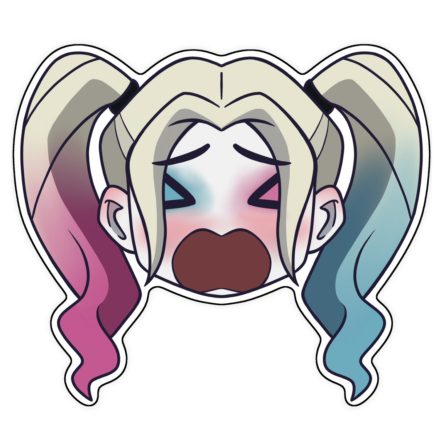 Harley Quinn Chibi Stickers