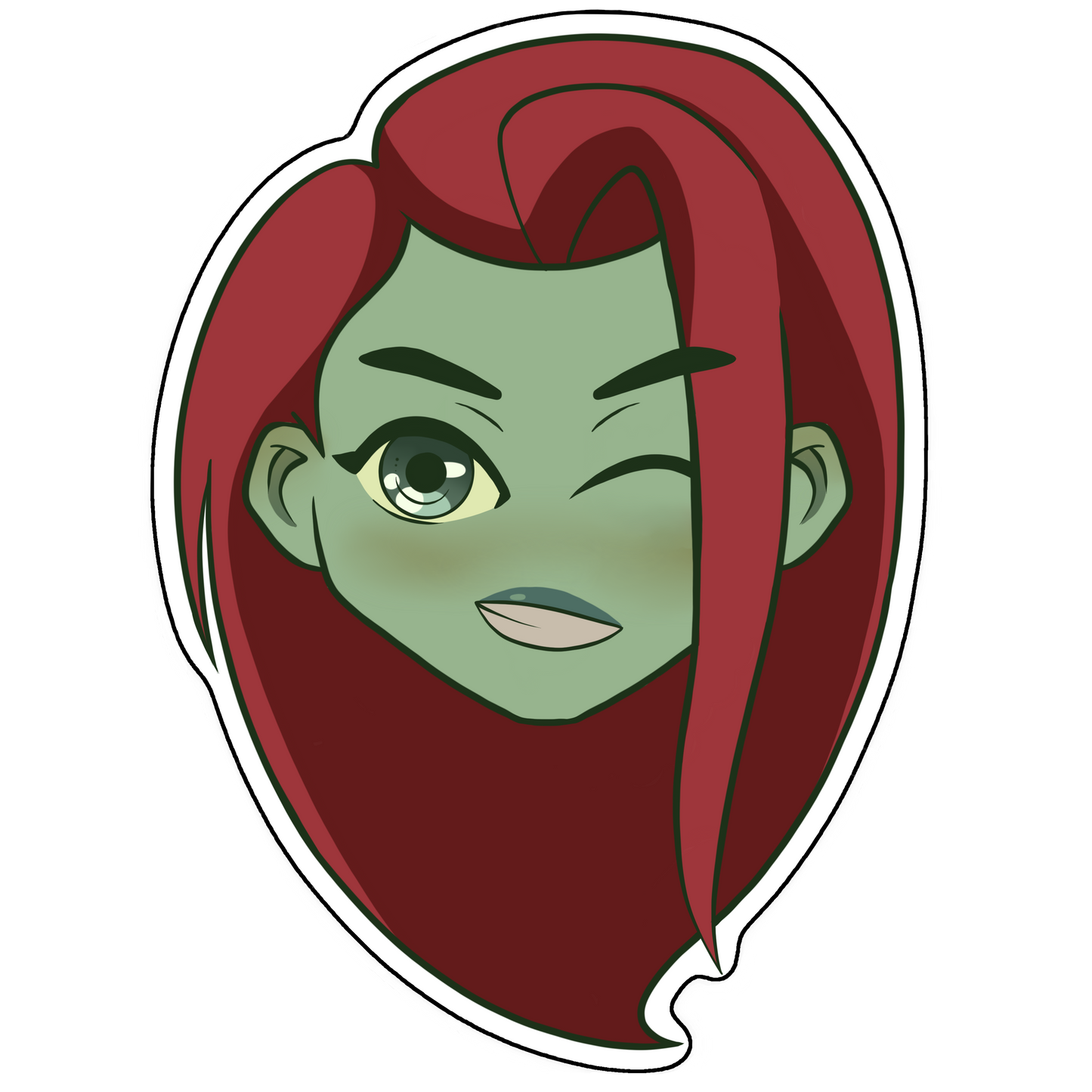 Poison Ivy Chibi Stickers