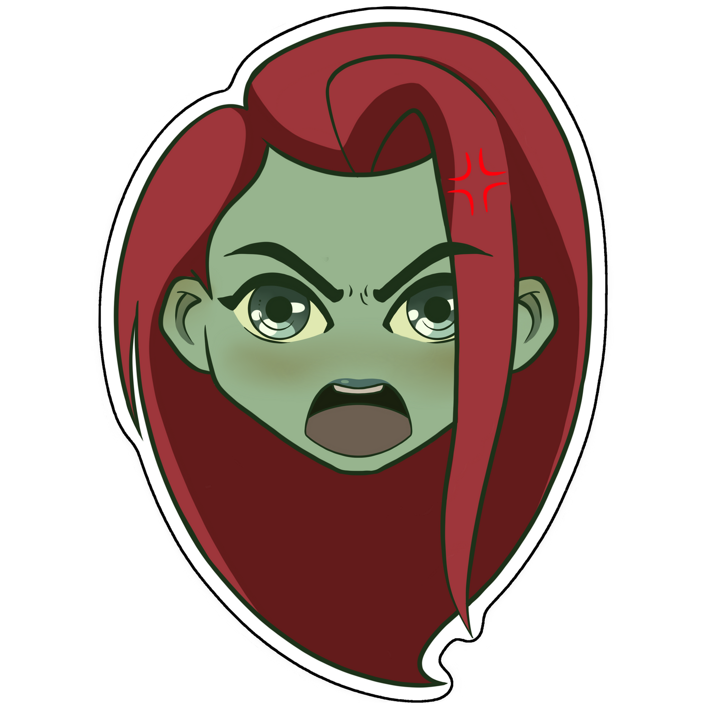 Poison Ivy Chibi Stickers