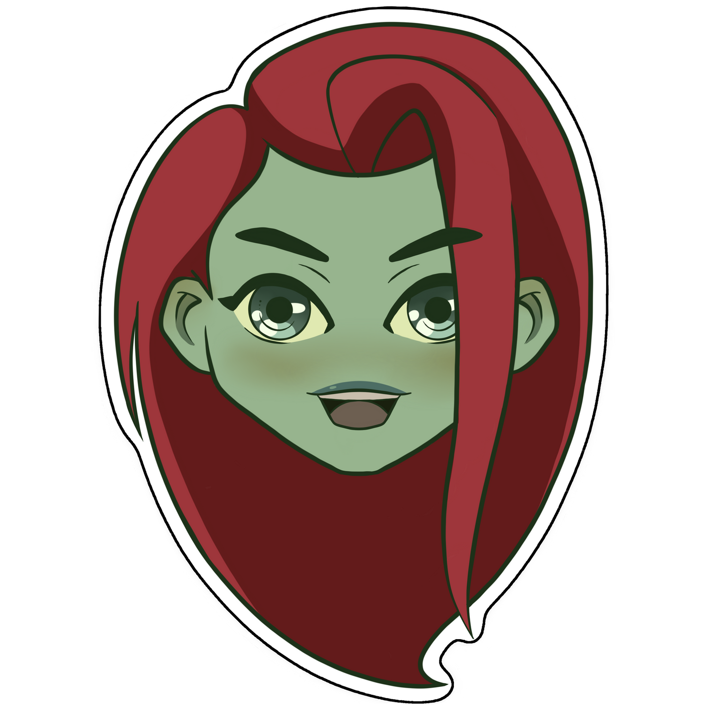 Poison Ivy Chibi Stickers