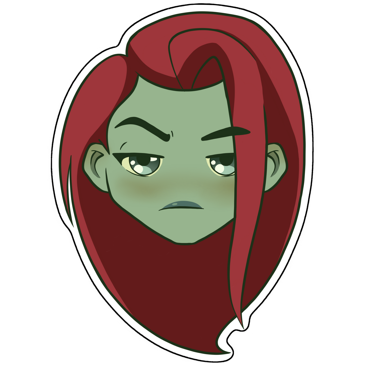 Poison Ivy Chibi Stickers